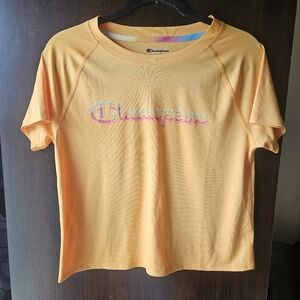 Champion Women's Vibrant Orange Tee Size XS